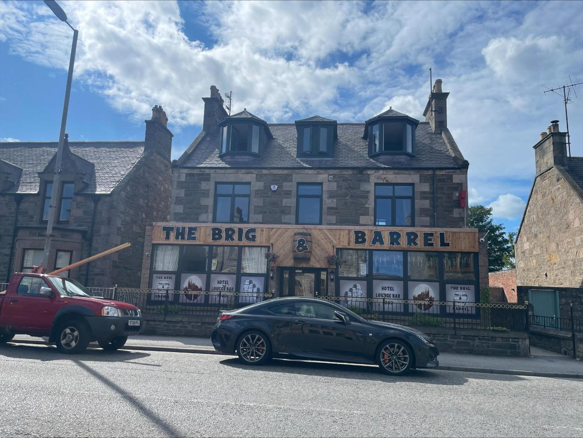 The Brig & Barrel Hotel Buckie Exterior foto